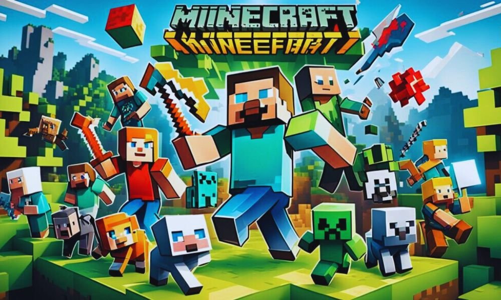 minecraft (2009) game icons banners