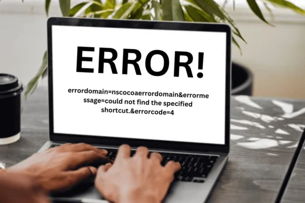 errordomain=nscocoaerrordomain&errormessage=could not find the specified shortcut.&errorcode=4